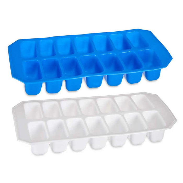 Formă pentru Cubulețe de Gheață Cauciuc 11,2 x 22 x 3 cm (12 Unități)