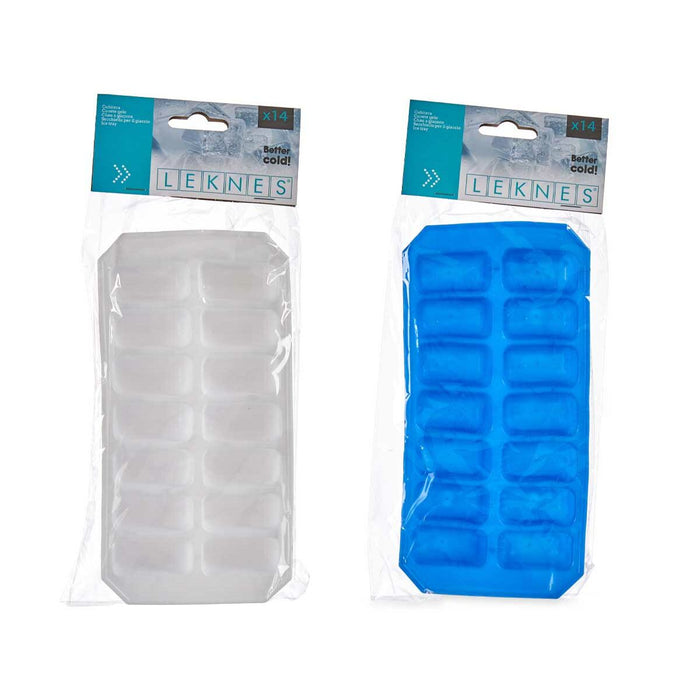 Formă pentru Cubulețe de Gheață Cauciuc 11,2 x 22 x 3 cm (12 Unități)