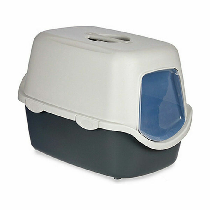 Nisip pentru pisici Stefanplast Antracit Gri deschis Plastic 56,5 x 39,5 x 39 cm (20 Unități)