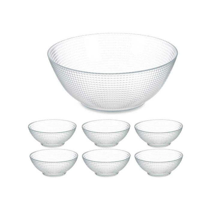 Set de boluri Generation Transparent Sticlă (4 Unități)