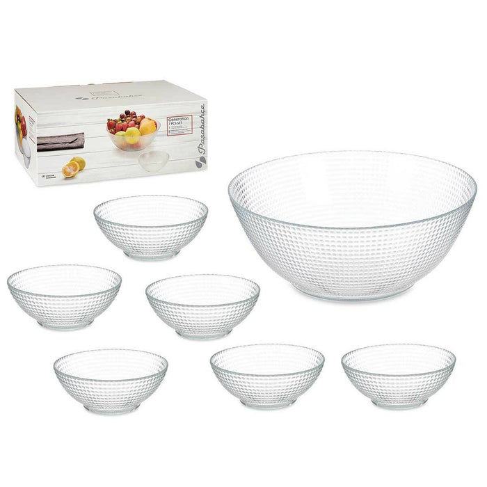 Set de boluri Generation Transparent Sticlă (4 Unități)