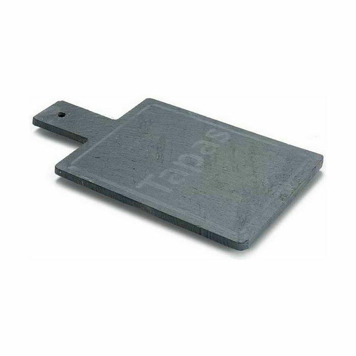 Tavă pentru gustari Cu mâner Bambus Slate 11 x 1 x 19,5 cm (48 Unități)