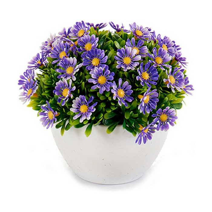 Plantă decorativă Margaretă Plastic 14 x 13 x 14 cm (12 Unități)