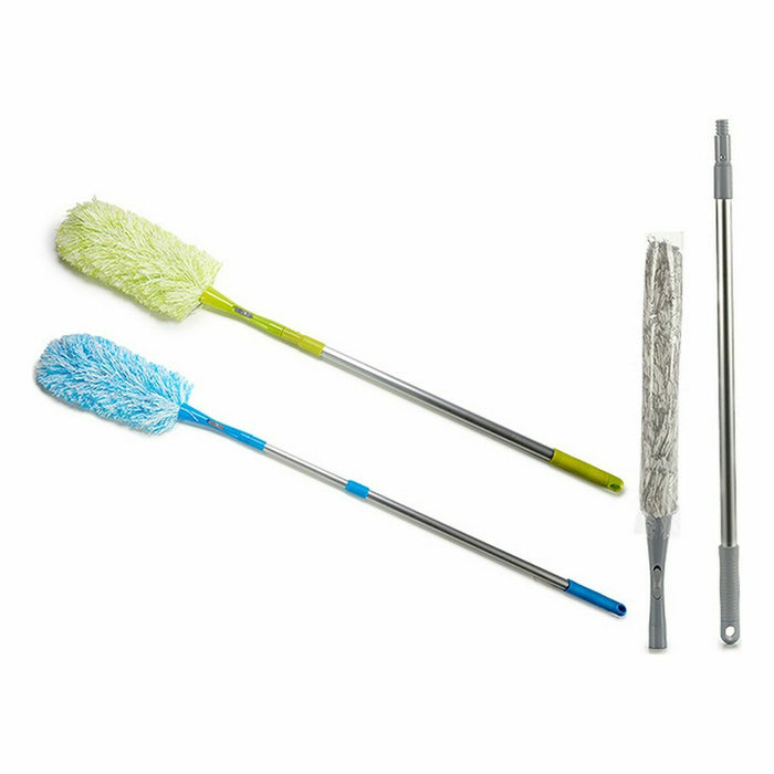 Pensulă Telescopic Microfibră Plastic 14 x 5 x 120 cm (12 Unități)