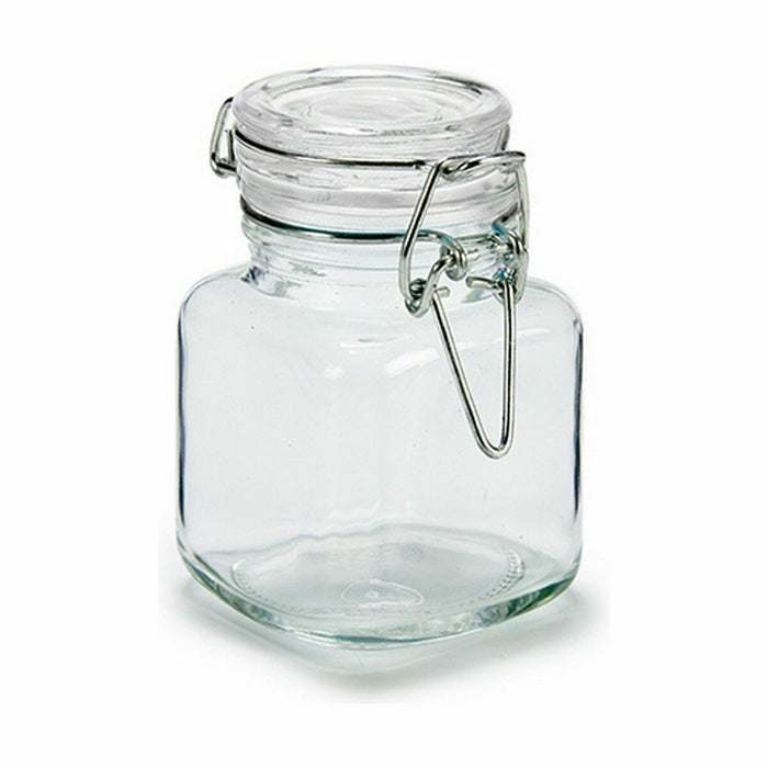 Set de tuburi Închidere ermetică Transparent Gumă Metal 90 ml (12 Unități)