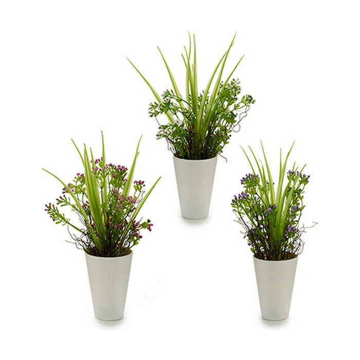 Plantă decorativă Floare Plastic 12 x 30 x 12 cm (12 Unități)