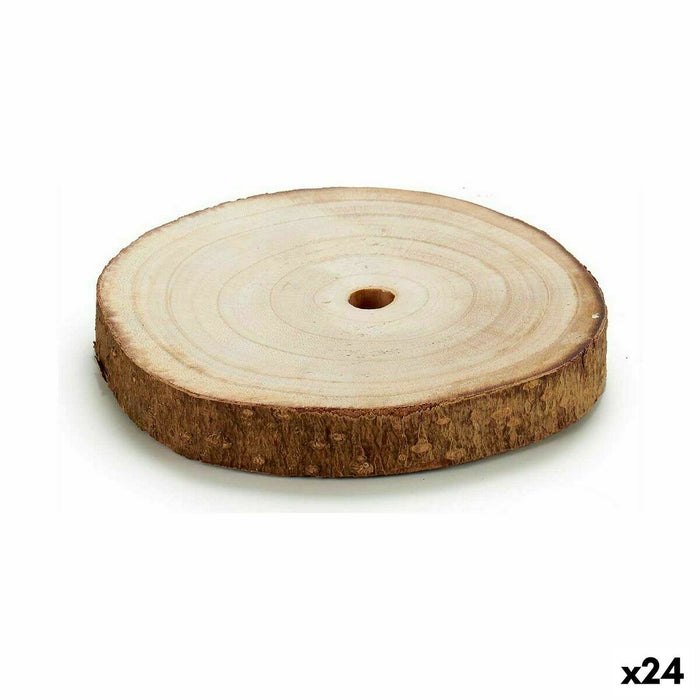 Buștean decorativ Maro 16 x 2 x 16 cm (24 Unități)