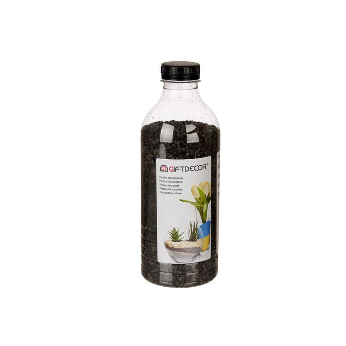 Pietre decorative Negru 1,5 Kg (9 Unități)
