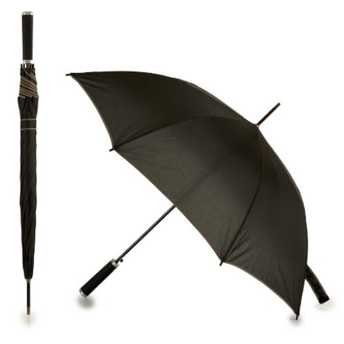 Umbrelă Negru Poliester 100 x 100 x 85 cm (24 Unități)