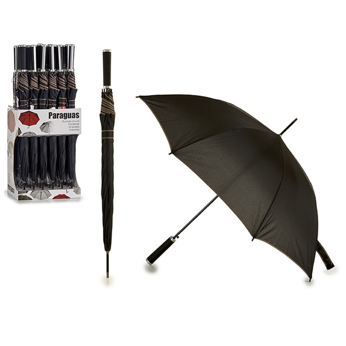 Umbrelă Negru Poliester 100 x 100 x 85 cm (24 Unități)