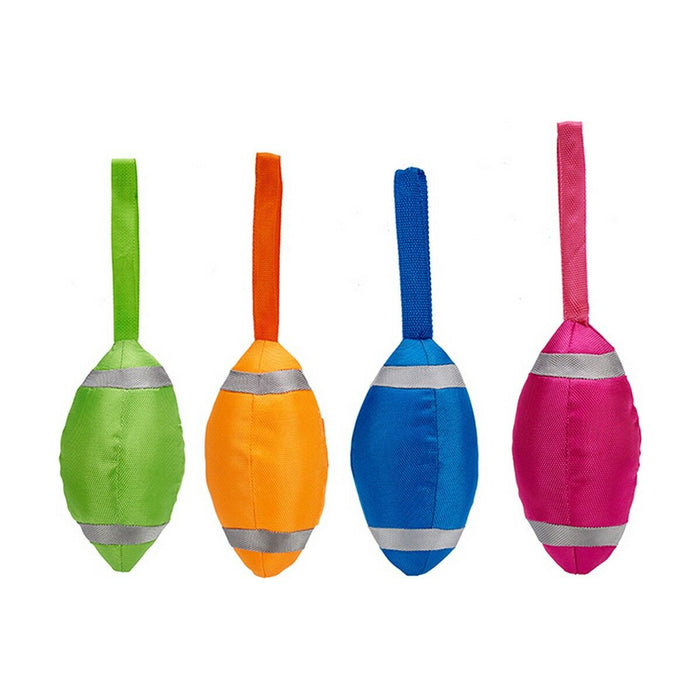 Jucărie pentru câine Rugby 11 x 8,5 x 30 cm (12 Unități)