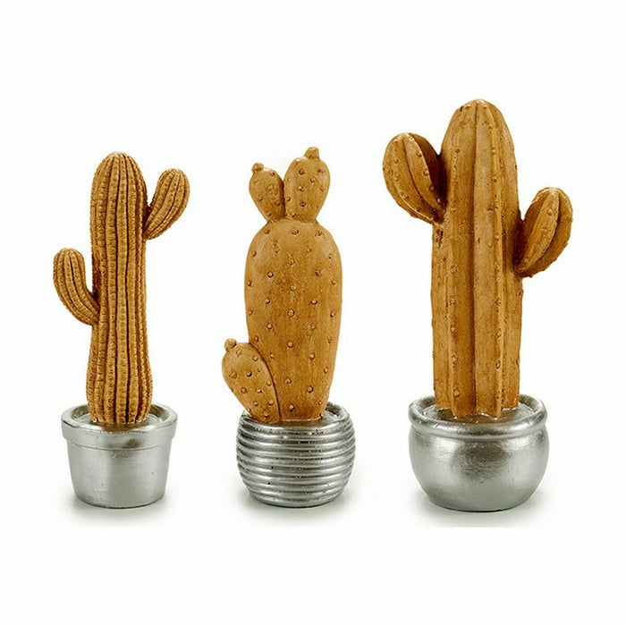 Figurină decorativă de grădină Cactus Rășină 15 x 41 x 16 cm (6 Unități)