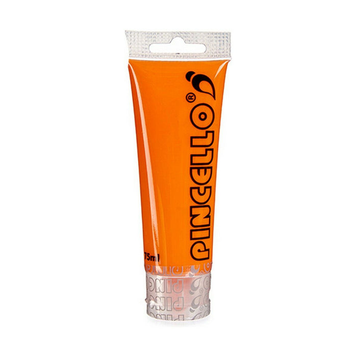 Vopsea acrilică 75 ml Portocaliu (12 Unități)