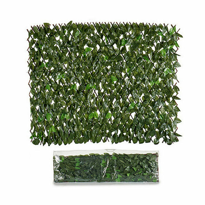 Gard pentru grădină Frunze 1 x 2 m Verde Plastic (4 Unități)