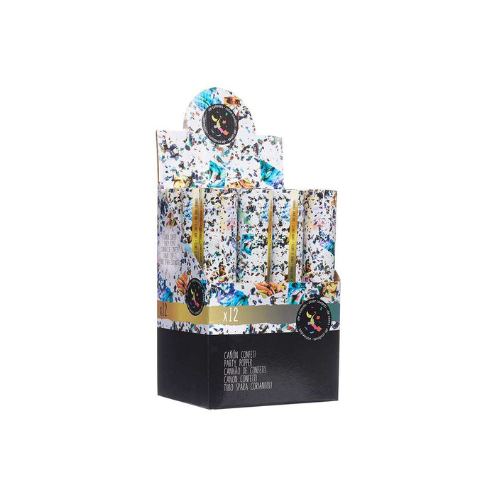Tun confetti Multicolor Hârtie Carton Plastic 5 x 28,5 x 5 cm (48 Unități)