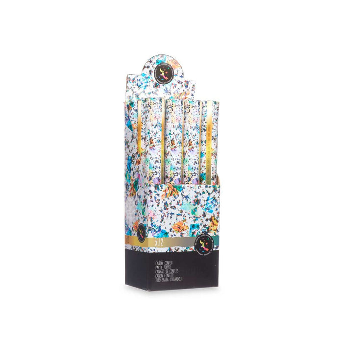 Tun confetti Multicolor Hârtie Carton Plastic 5 x 78,5 x 5 cm (48 Unități)
