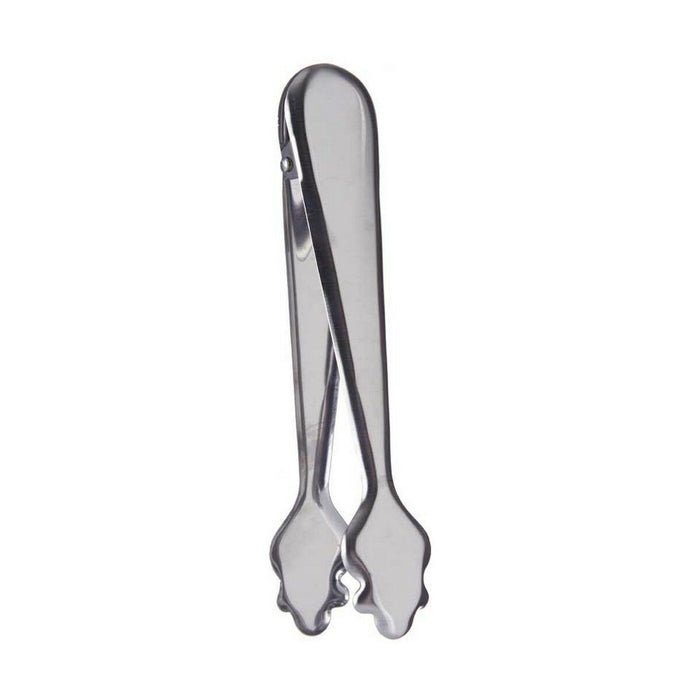 Clești pentru gheață 18,5 x 3,5 x 6 cm Argintiu Oțel inoxidabil (12 Unități)