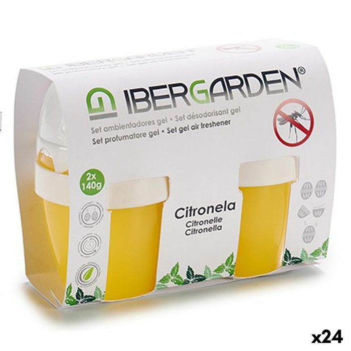 Set de odorizant de aer Gel Citronela (24 Unități)