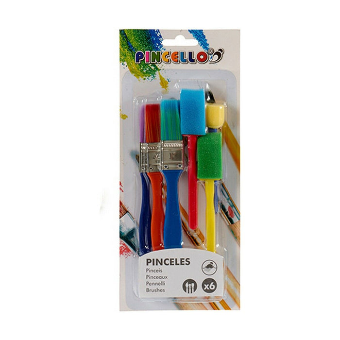 Pensule Multicolor Set Burete (12 Unități)