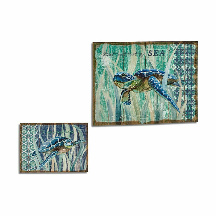 Pânză Broască țestoasă 70 x 3 x 50 cm (4 Unități)