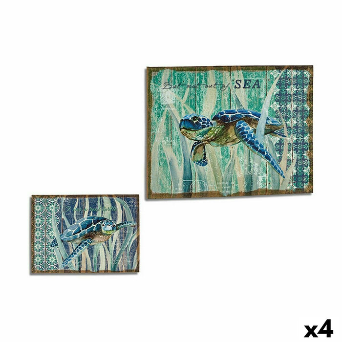 Pânză Broască țestoasă 70 x 3 x 50 cm (4 Unități)