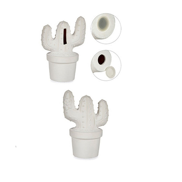 Piggy Bank pentru vopsit Cactus 8,5 x 16,5 x 11,5 cm Ceramică (12 Unități)