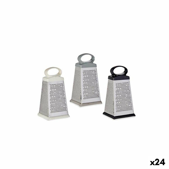 Răzuitoare Gumă Oțel inoxidabil Plastic 11,5 x 22,5 x 10 cm (24 Unități)