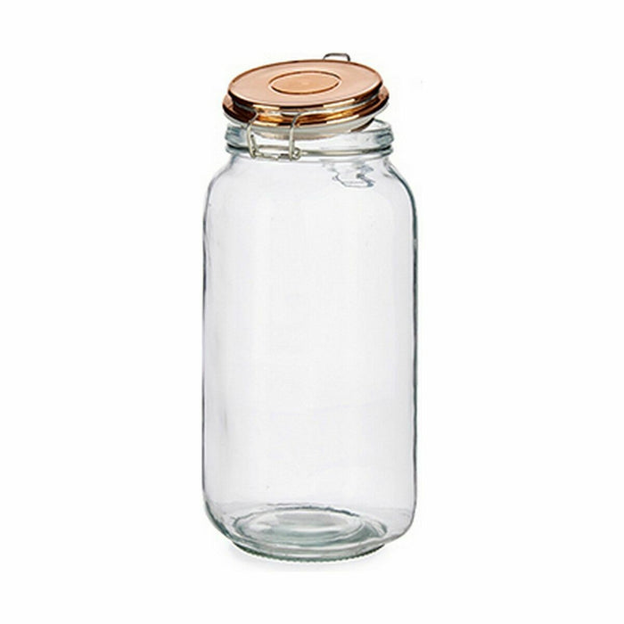 Borcan Închidere ermetică Cupru Metal Silicon 2,1 L 11,3 x 25,5 x 11,3 cm (24 Unități)