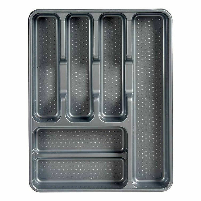 Organizator pentru tacâmuri Gri Plastic 30 x 4,5 x 38 cm (20 Unități)