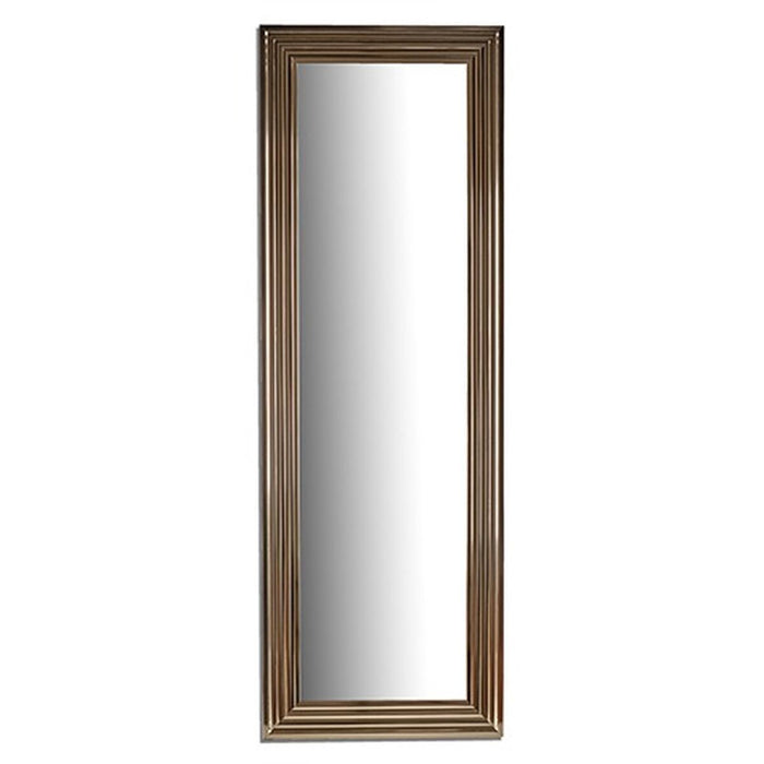 Oglindă de perete Dungi Auriu* Lemn Sticlă 53 x 154,3 x 3 cm (2 Unități)