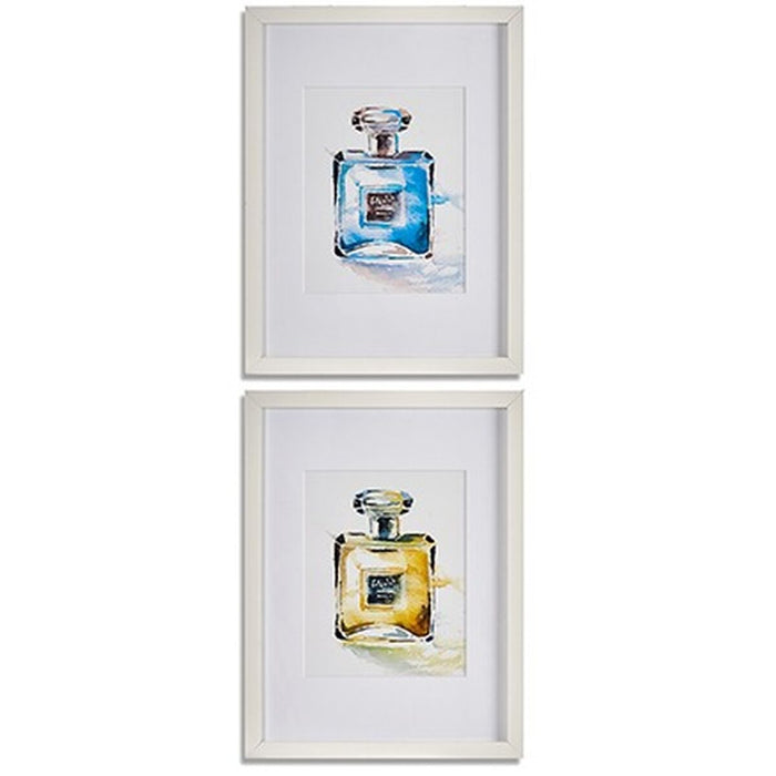 Tablou Parfum Sticlă Plăci aglomerate 33 x 3 x 43 cm (6 Unități)