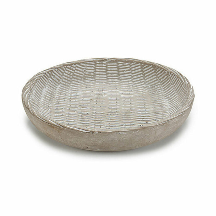Farfurie pentru ghiveci Cu descărcare Nisip 24 x 4,5 x 24 cm (6 Unități)