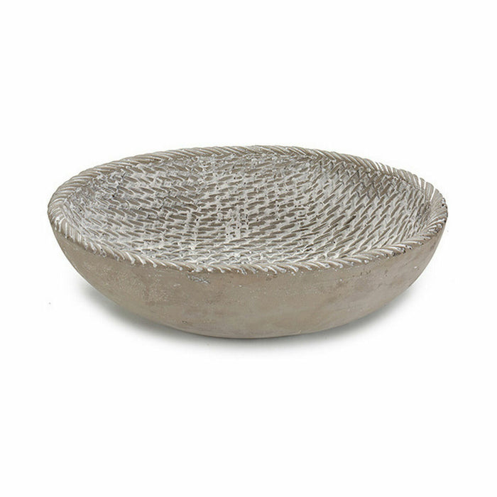 Farfurie pentru ghiveci Cu descărcare Gri 25,2 x 6,6 x 18,5 cm (6 Unități)