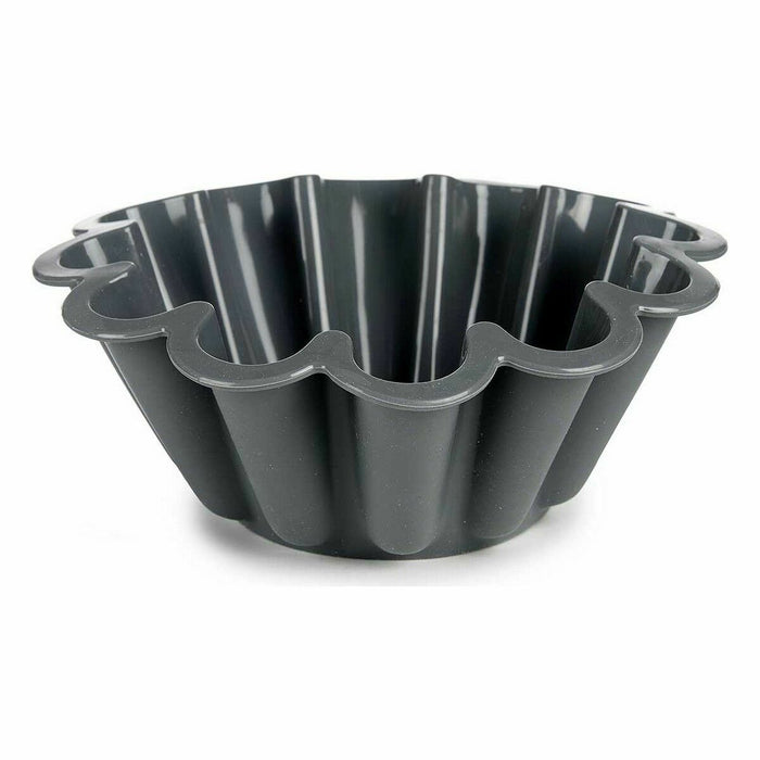 Formă pentru cremă de zahăr ars Înalt Silicon 1,5 L 24,5 x 8,5 x 24,5 cm (12 Unități)