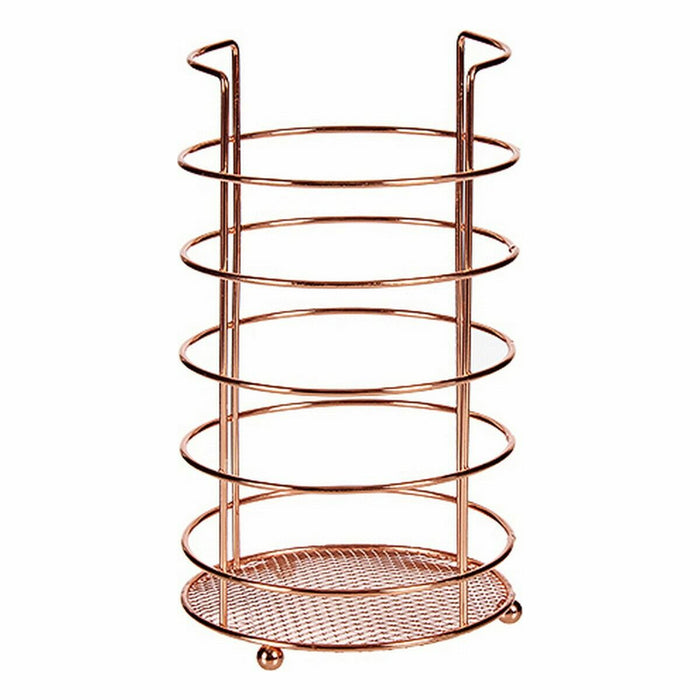 Curgător pentru tacâmuri Cupru Metal 11,5 x 20,5 x 11,5 cm (24 Unități)