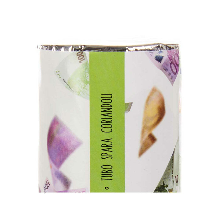 Tun confetti Euros Multicolor Hârtie 5 x 29 x 5 cm (48 Unități)