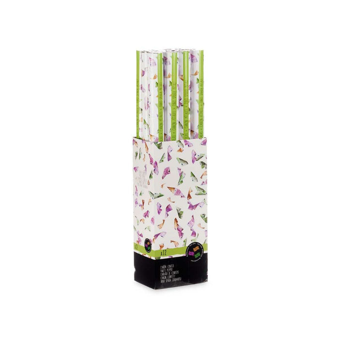 Tun confetti Euros Multicolor Hârtie Carton Plastic 5 x 78,5 x 5 cm (24 Unități)