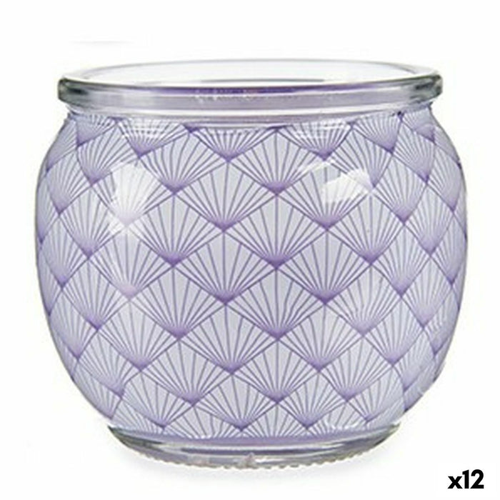 Lumânare Parfumată Lavandă 7,5 x 6,3 x 7,5 cm (12 Unități)