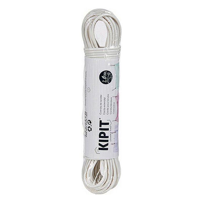Funie Alb PVC 20 m (12 Unități)