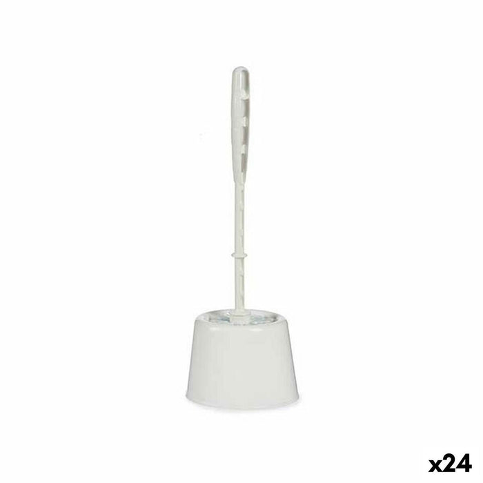 Perie pentru toaletă Alb Plastic 13 x 36,5 x 13 cm (24 Unități)