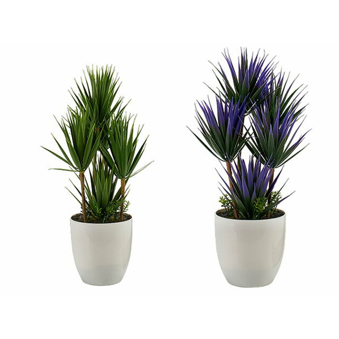 Plantă decorativă Palmier Plastic 19 x 39 x 12 cm (12 Unități)