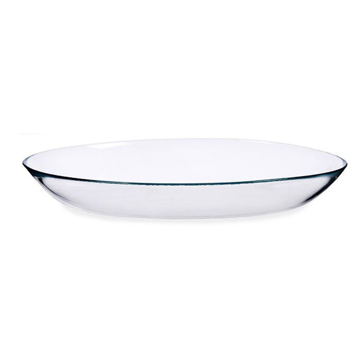 Platou pentru Servire Invitation Oval Transparent Sticlă 820 ml (13 Unități)