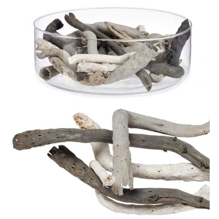 Buștean decorativ Gri (12 Unități)