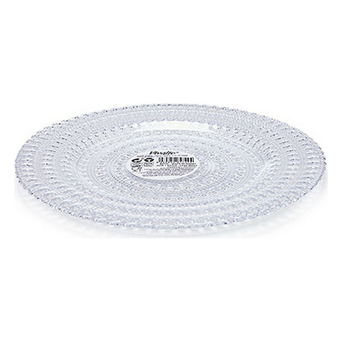 Platou Plat Allure Ø 21 cm Transparent Sticlă (6 Unități)