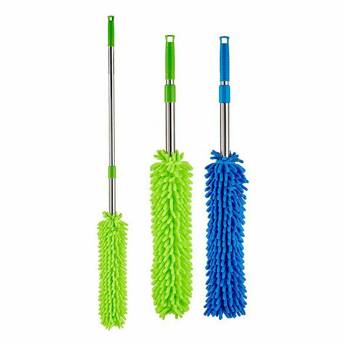 Pensulă Telescopic Poliester Metal 9 x 60 x 9 cm (24 Unități)