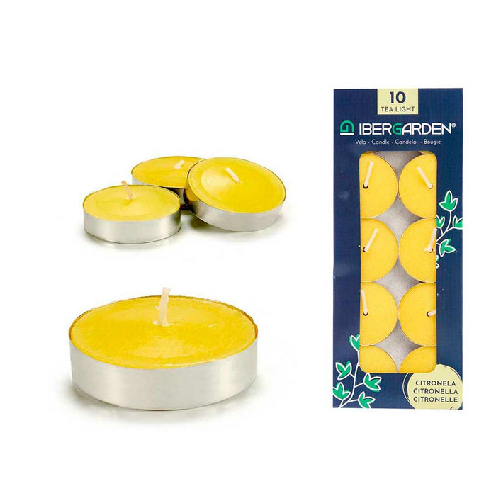 Set de Lumânări Citronela Galben (24 Unități)