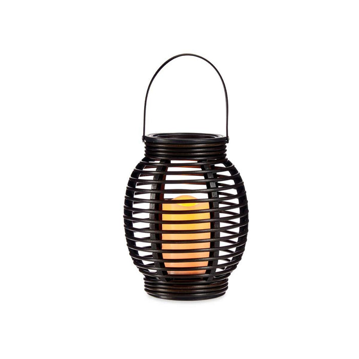 Lanternă LED Gri închis Plastic 16 x 20 x 16 cm (9 Unități)