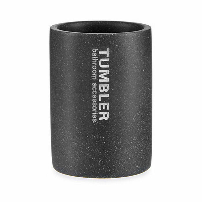 Suport pentru periuțe de dinți Tumbler Gri Rășină 7,5 x 10,2 x 7,5 cm (12 Unități)