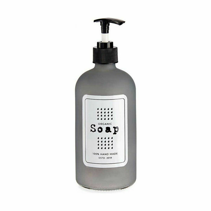 Dozator de Săpun Gri Sticlă polipropilenă 480 ml (24 Unități)
