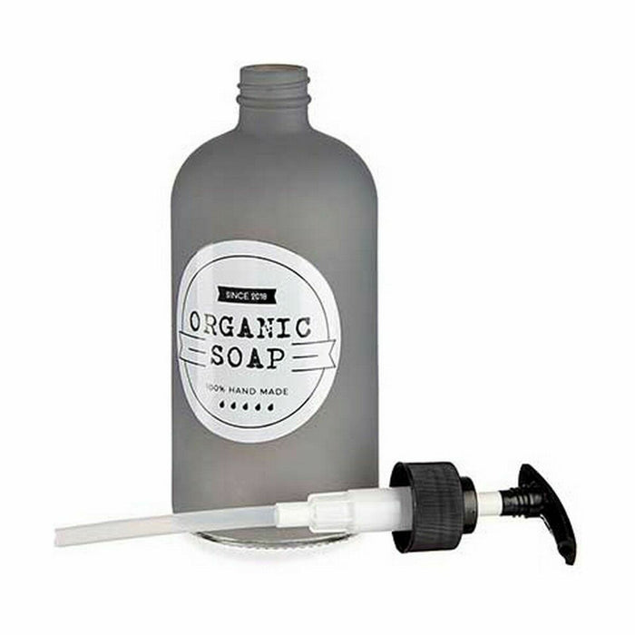 Dozator de Săpun Gri Sticlă polipropilenă 480 ml (24 Unități)
